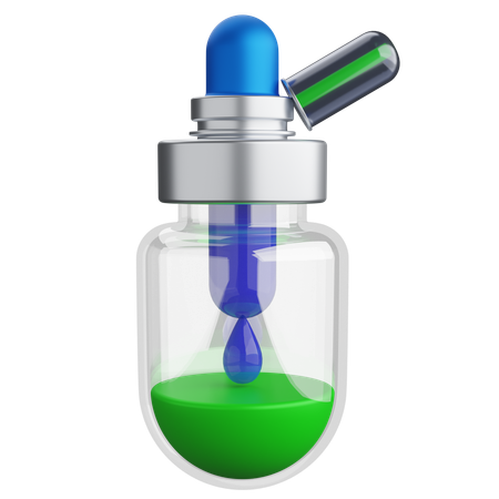 Dropper Bottle  3D Icon