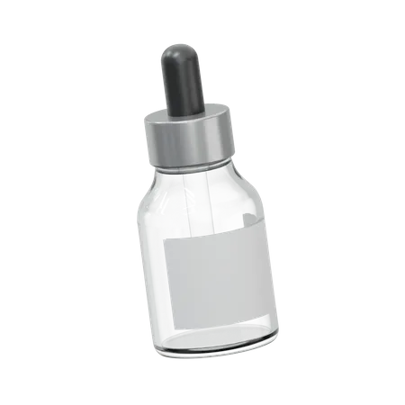 Dropper Bottle  3D Illustration