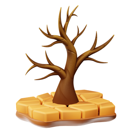 Drougth  3D Icon