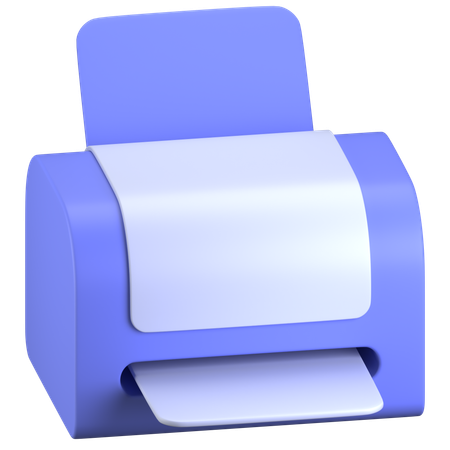 Drucken  3D Icon