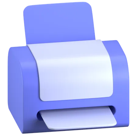 Drucken  3D Icon