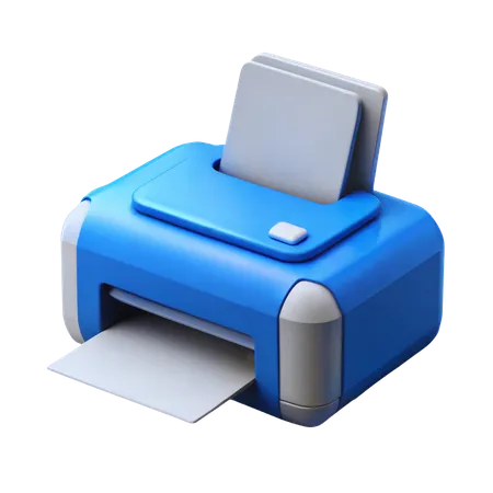 Drucker  3D Icon