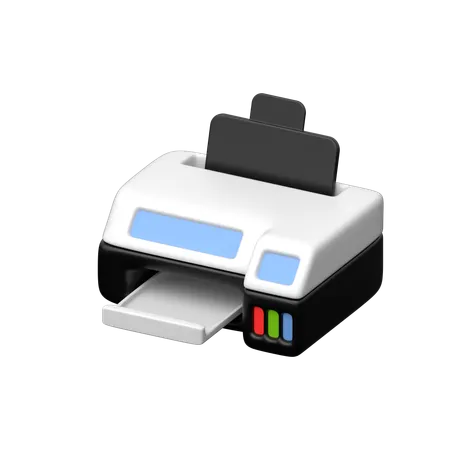 Drucker  3D Icon