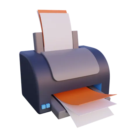 Drucker  3D Icon