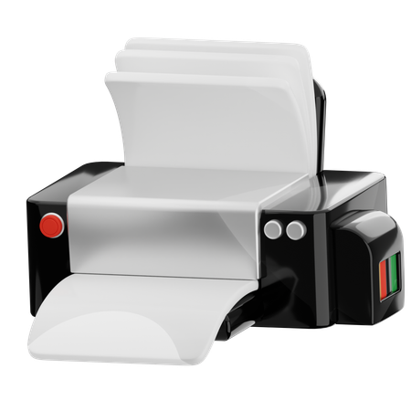 Drucker  3D Icon