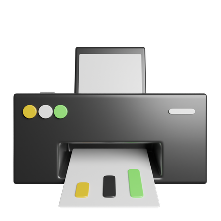 Drucker  3D Icon