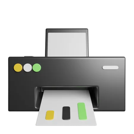 Drucker  3D Icon