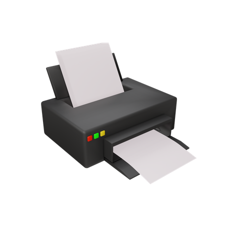 Drucker  3D Icon