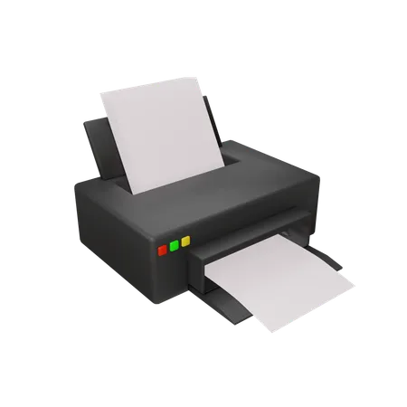 Drucker  3D Icon