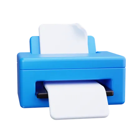 Drucker  3D Icon