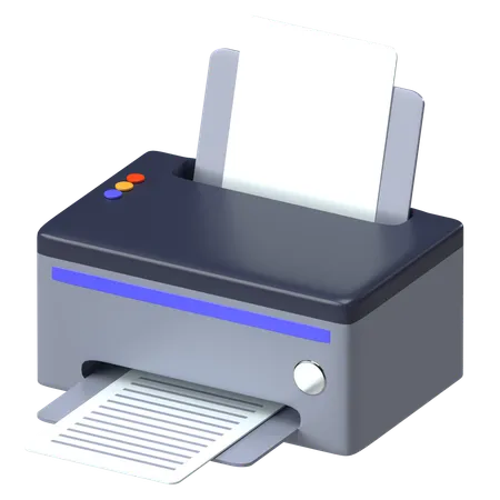 Drucker  3D Icon