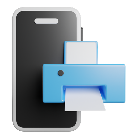 Drucker  3D Icon