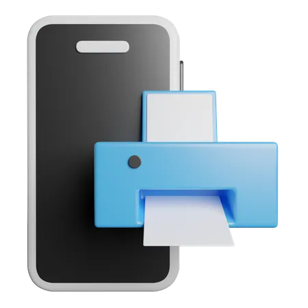 Drucker  3D Icon