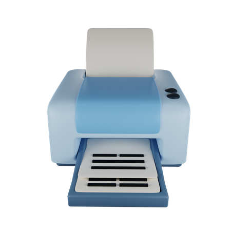 Drucker  3D Icon