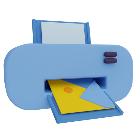 Drucker  3D Icon