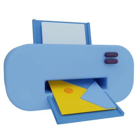 Drucker  3D Icon