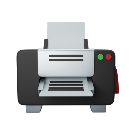 Drucker  3D Icon