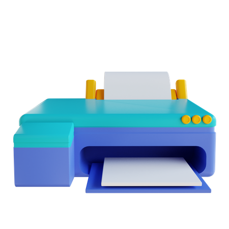 Drucker  3D Icon