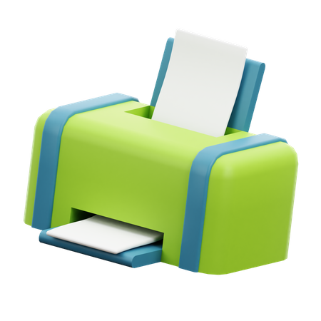 Drucker  3D Icon