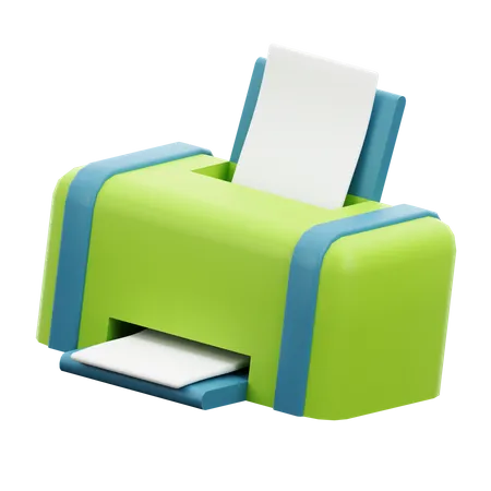 Drucker  3D Icon