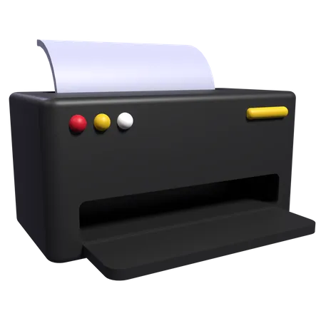 Drucker  3D Icon