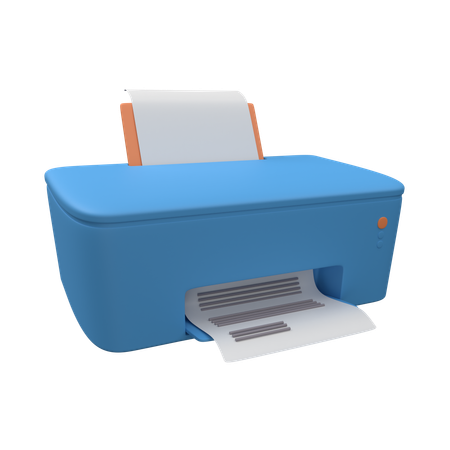 Drucker  3D Icon