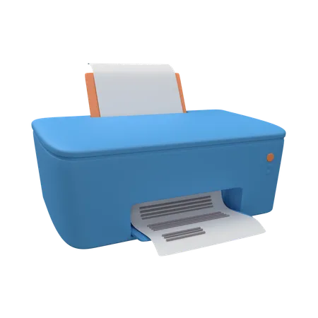 Drucker  3D Icon