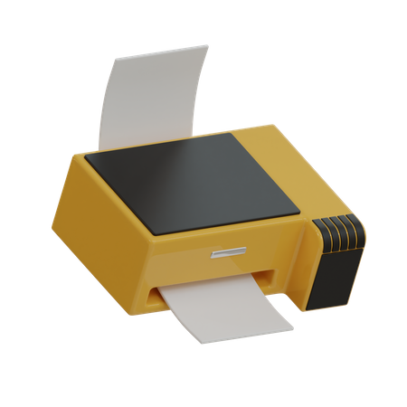 Drucker  3D Icon