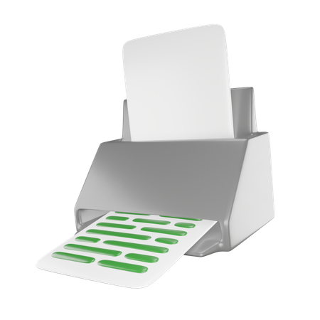 Drucker  3D Icon