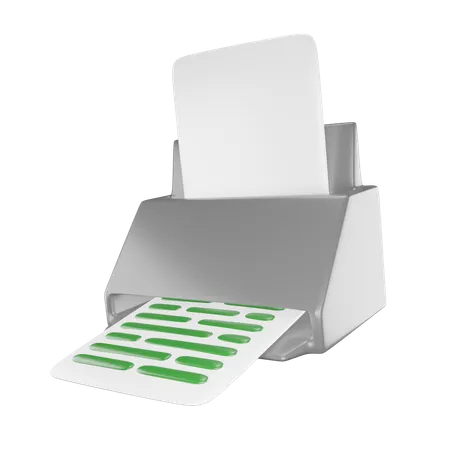 Drucker  3D Icon