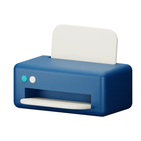 Drucker  3D Icon