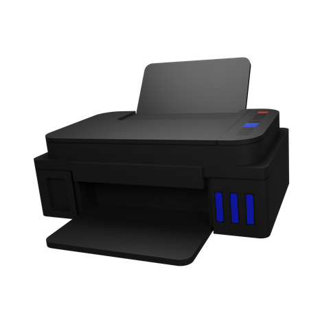 Drucker  3D Icon