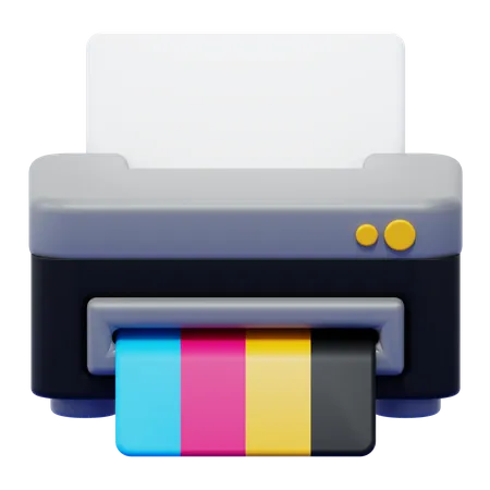 Drucker  3D Icon