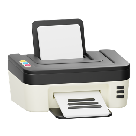 Drucker  3D Icon