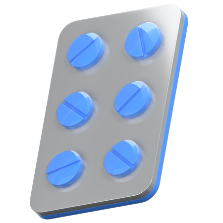 薬  3D Icon