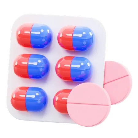 Drug  3D Icon