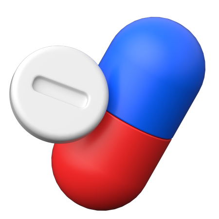 Drug  3D Icon