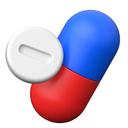 Drug  3D Icon