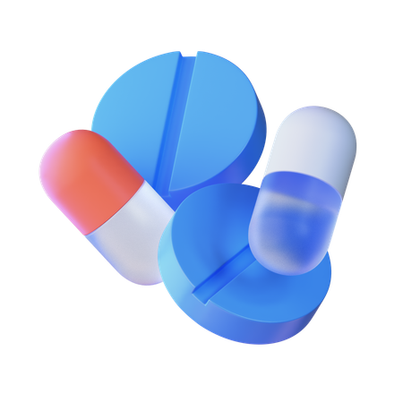 Drug  3D Icon