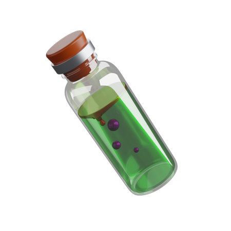 Drug Vial  3D Icon