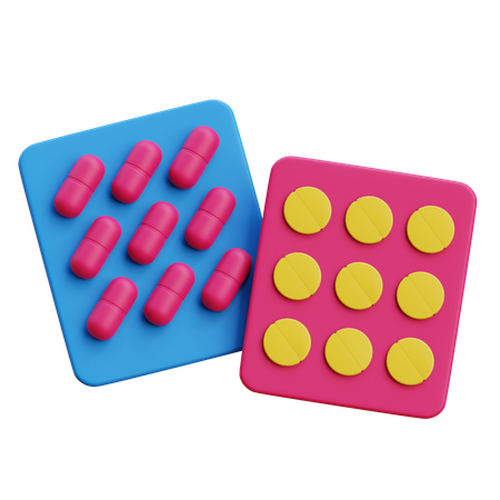 Drugs  3D Icon