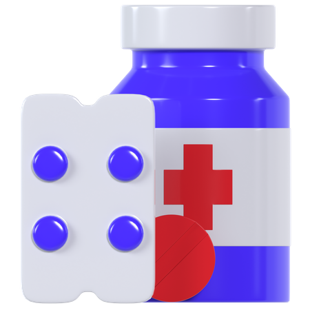 Drugs  3D Icon
