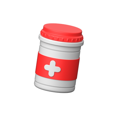 Drugs Jar  3D Icon