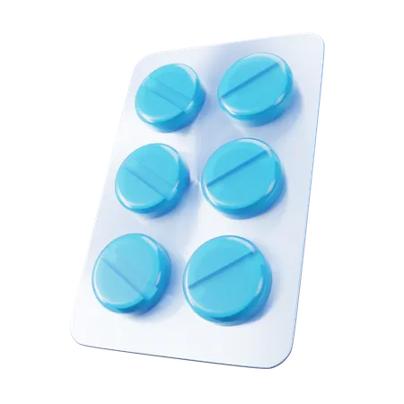 3 D Drugs Tablet 3D Icon
