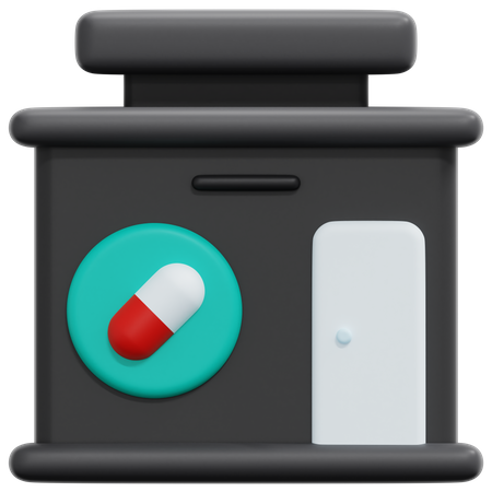 Drugstore  3D Icon