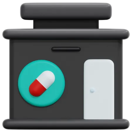Drugstore  3D Icon