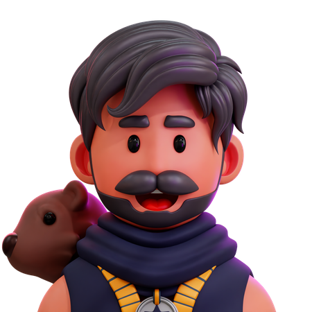 Druide  3D Icon