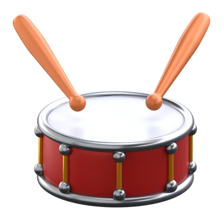 Drum  3D Icon