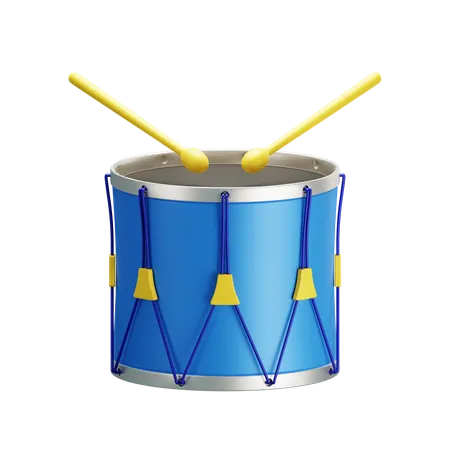 ドラム  3D Icon
