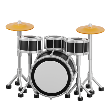 Drum  3D Icon
